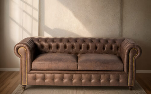sofa chesterfield clasico
